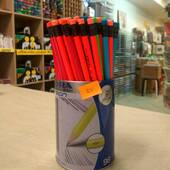Чернографитные карандаши HB  с ластиком, LYRA NEON HB - Канцтовары