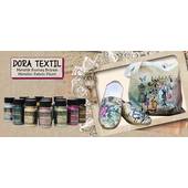 Краска для тканей Dora Textile Metallic Fabric Paint, 50 мл - Краски по ткани