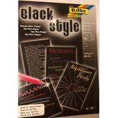 Бумага чёрная для гелевых ручек, А5 - Скетчбуки и блокноты