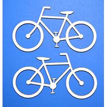 Чипборд "Велосипед" 7*10 см - Объемные элементы