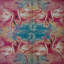 Салфетка 33*33 см "Фламинго" - Флора и фауна