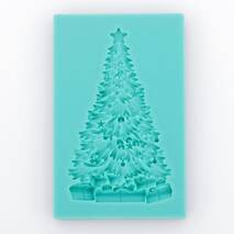 Молд "Новогодняя елка с подарками" - Для моделирования