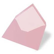 Конверт C6, розовый - Заготовки 