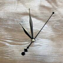 Комплект стрелок, черный (58-85-90) - Для часов (механизмы, стрелки, заготовки)