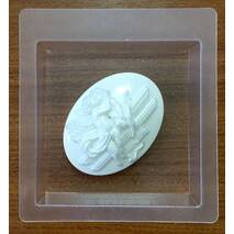 Пластиковая форма для мыла "Камея поцелуй ангела" - Для моделирования
