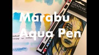 Маркер акварельный Aqua Pen Graphix Marabu - Краски