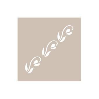Трафарет "Нежный цветок", 6*20 см - Трафареты