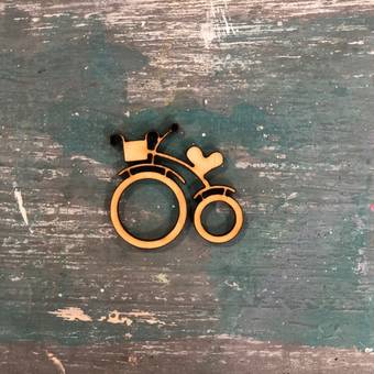 Заготовка-миниатюра "Велосипед" - Фигурные заготовки из фанеры