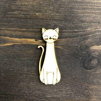 Миниатюра "Котик" - Фигурные заготовки из фанеры