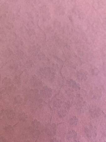 Бумага ручной работы с металлизированным напылением «Сакура», розовый, А4 - Бумага
