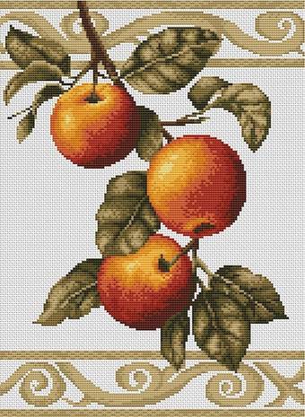 Набор для вышивания «Веточка яблони», 19х26,5 см - Вышивка