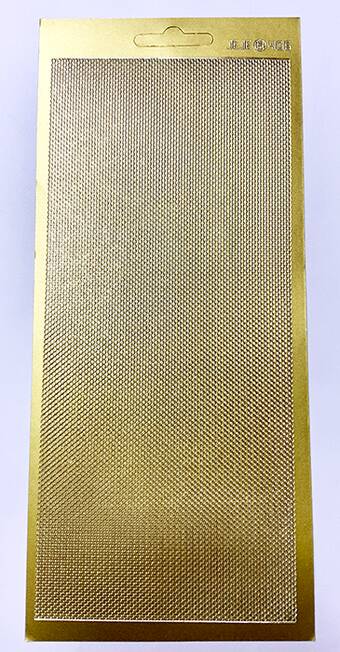 Контурные наклейки "Полоски", золото, 23*10 см - Наклейки