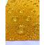 Бумага ручной работы с металлизированным напылением «Круги», золото на желтом фоне, А4 - Бумага